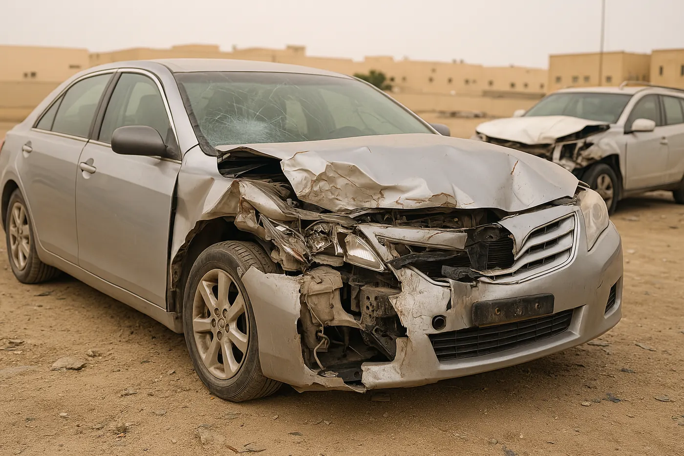 شراء سيارات مصدومة بدون استمارة