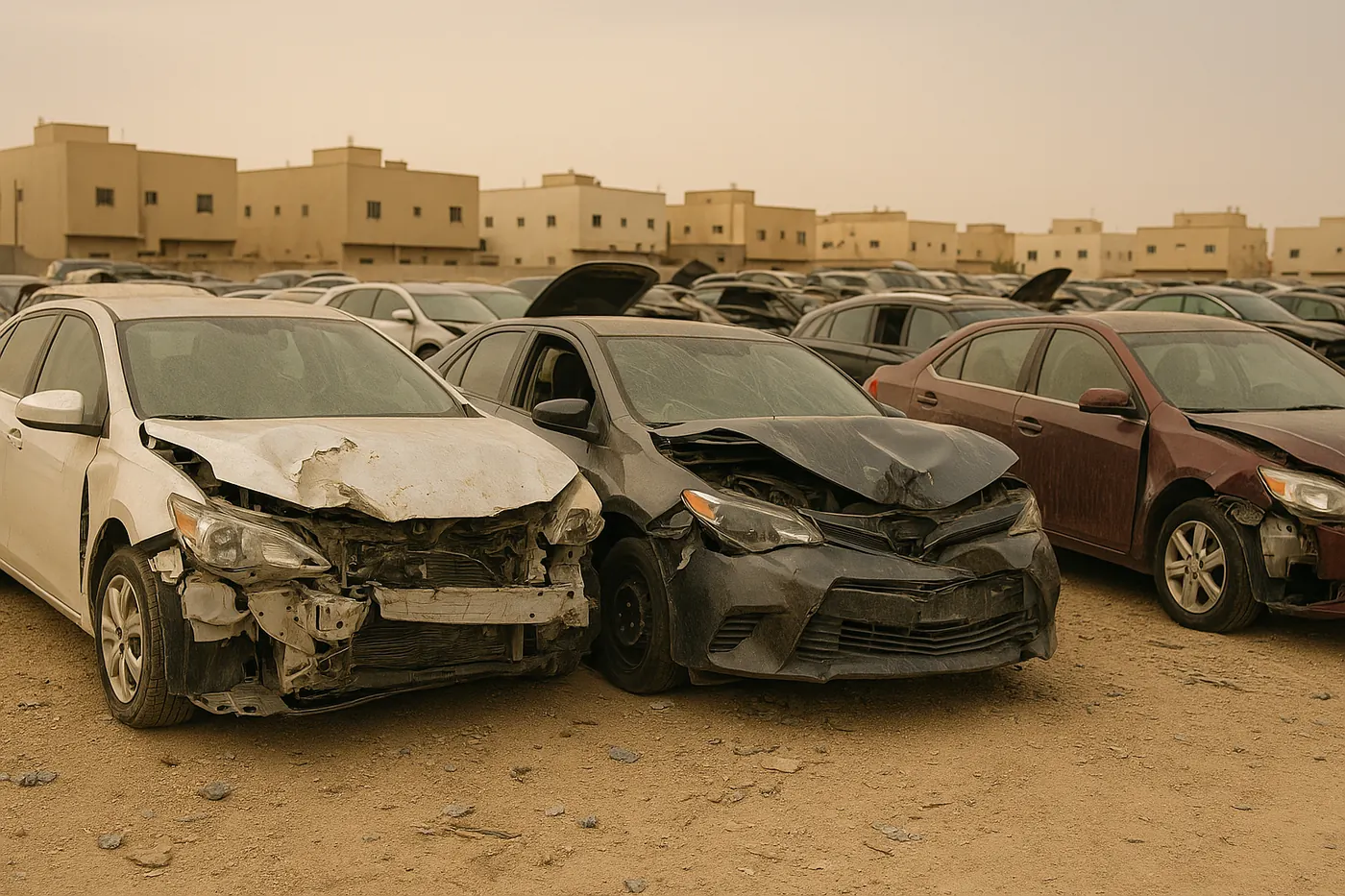 شراء سيارات سكراب الرياض بأفضل الأسعار