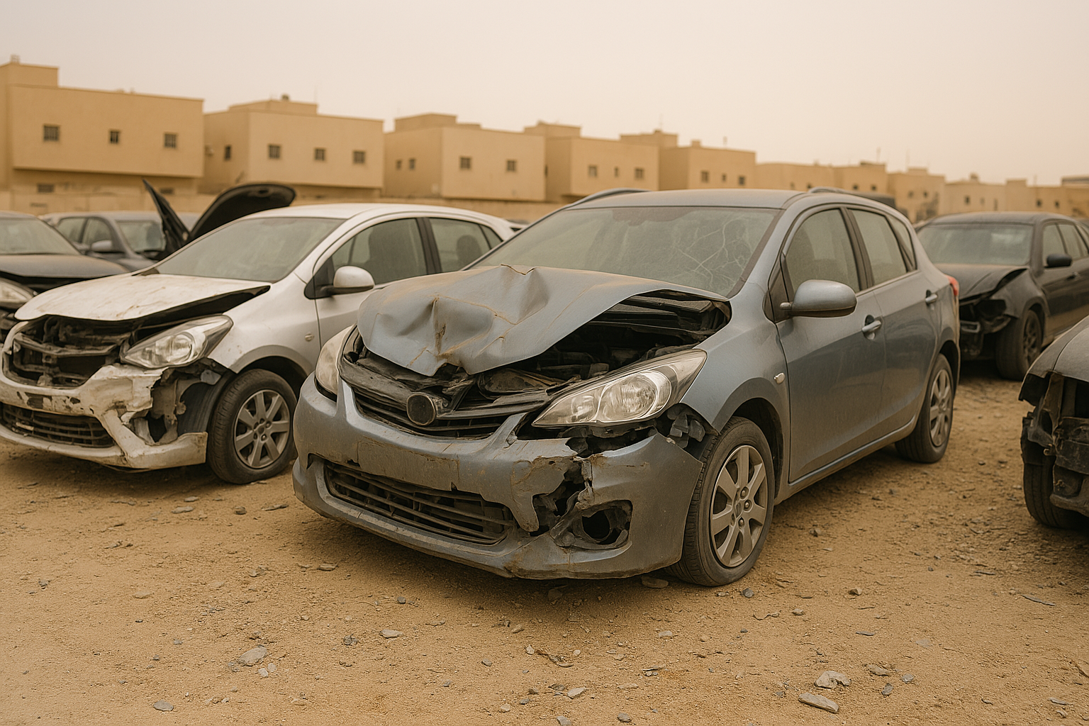 شراء سيارات مصدومة وتشليح في السعودية